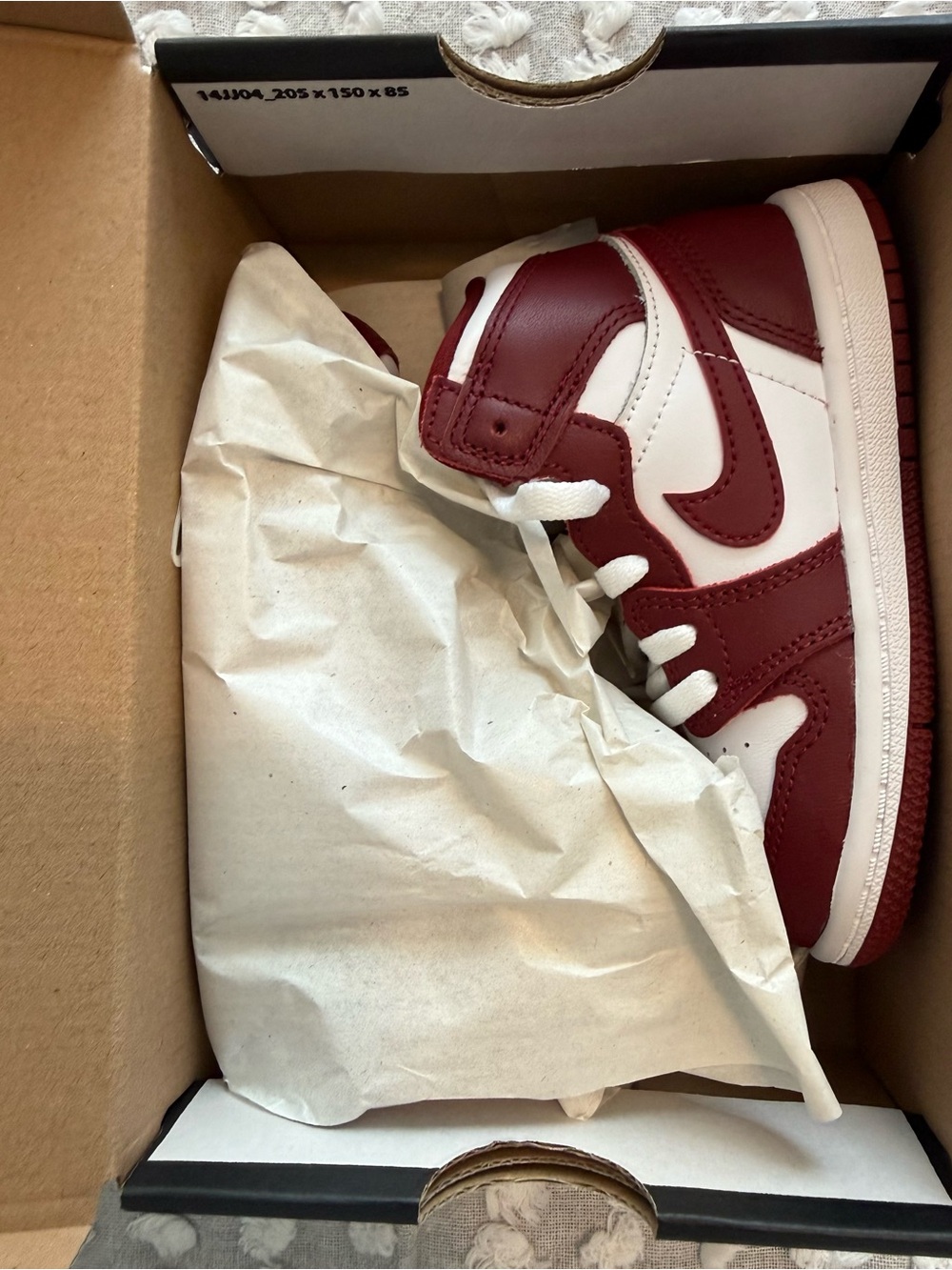 Jordan 1 Retro High OG (TD) size 10c - Picture 6 of 7